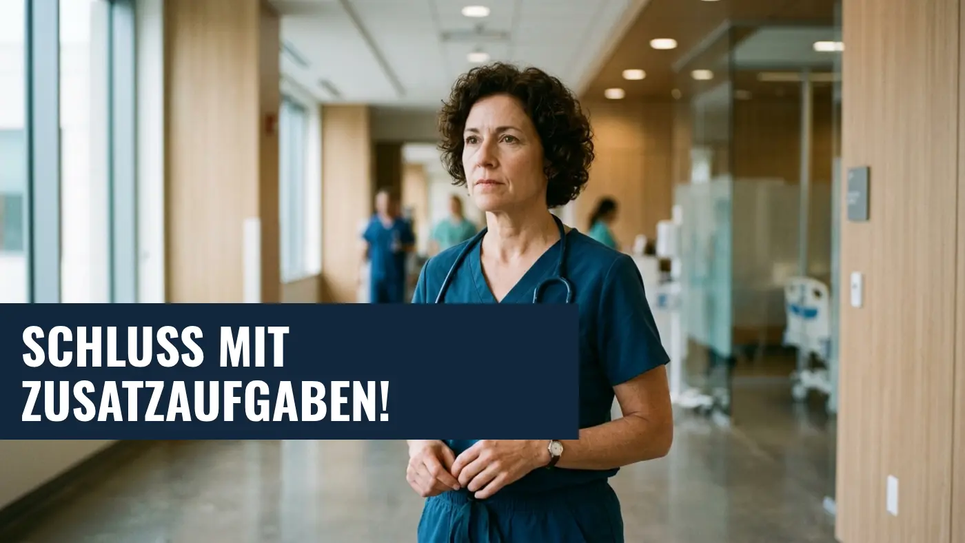 Pflegekammer NRW: Kampagne #nichtdeinjob gegen Aufgabenverschiebung
