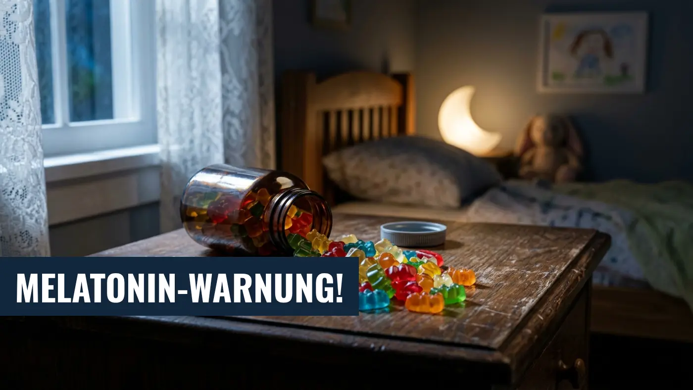 Kinderärzte warnen: Melatonin-Gummibärchen sind gefährlich