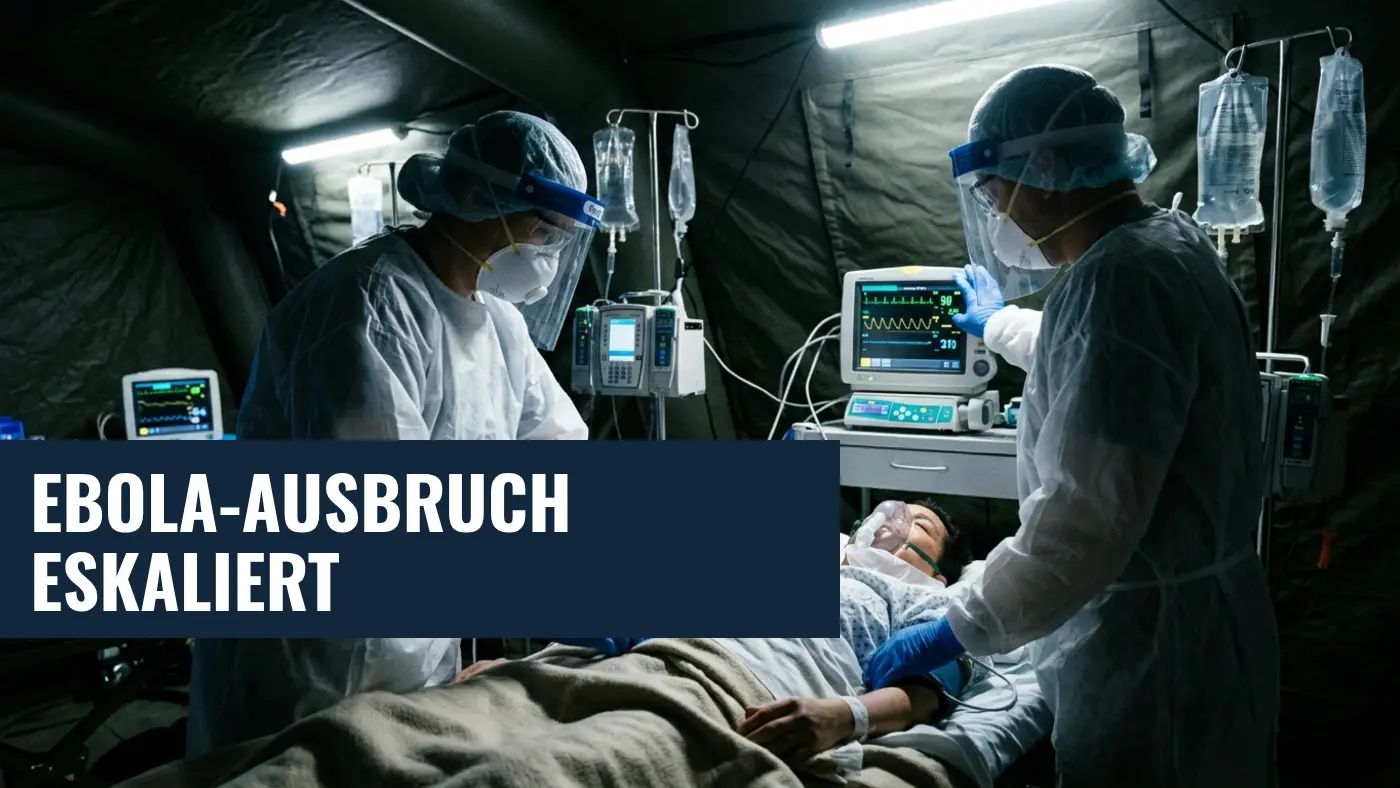 Ebola-Ausbruch 2026: WHO-Chef warnt vor dramatischer Lage in Afrika