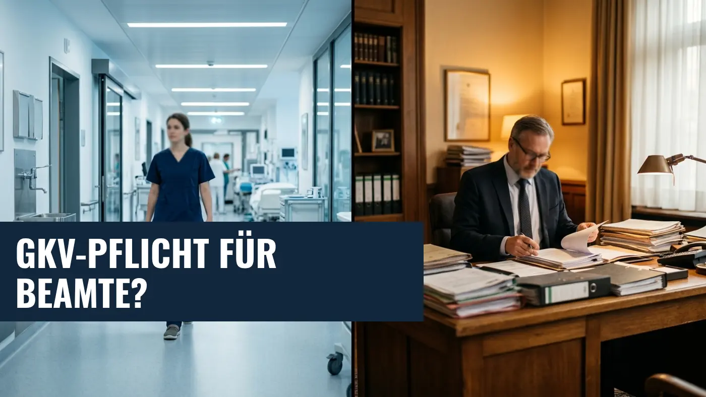 SPD fordert Bürgerversicherung: Sollen Beamte in die GKV?