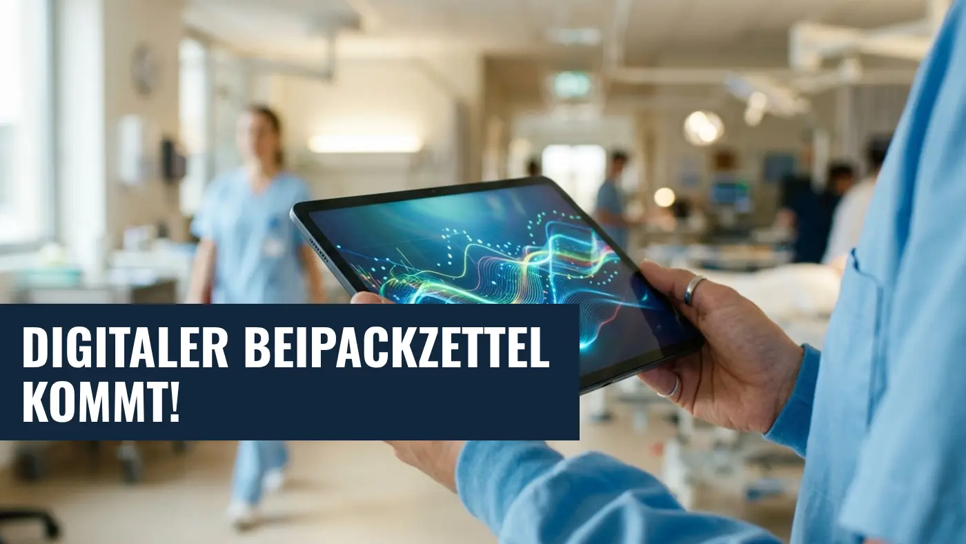 Digitale Packungsbeilage im Krankenhaus: Startschuss für Pilotprojekt