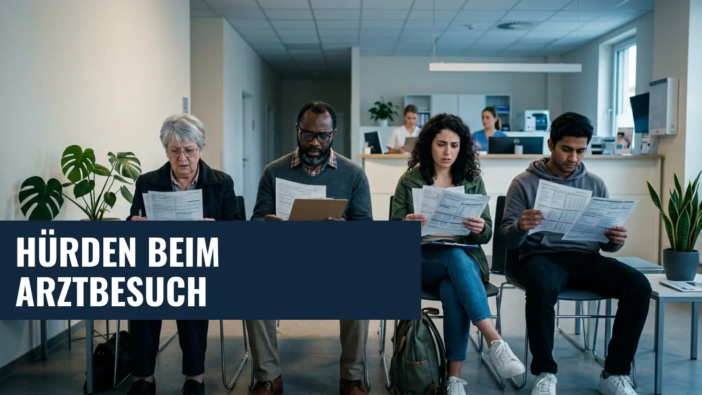 Arztbesuche von Geflüchteten: Studie zeigt massive Hürden auf