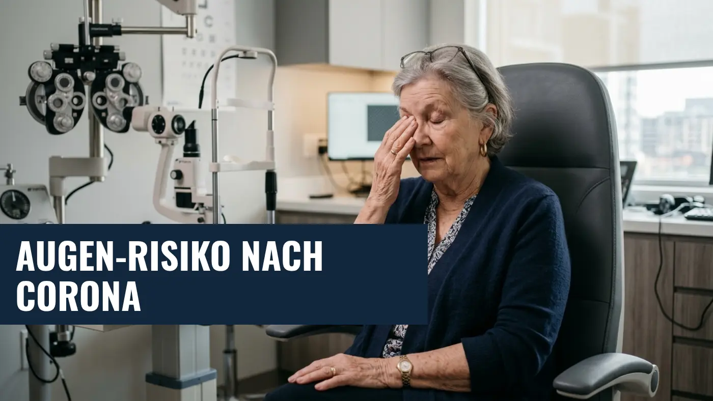 COVID-19 Spätfolgen: Erhöhtes Risiko für Augenerkrankungen nach Infektion