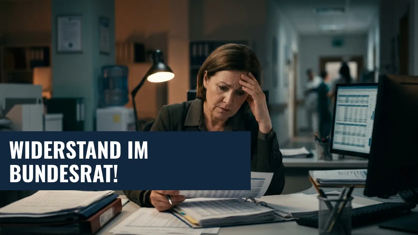 GKV-Spargesetz: Bundesrat fordert Änderungen an Warkens Plänen