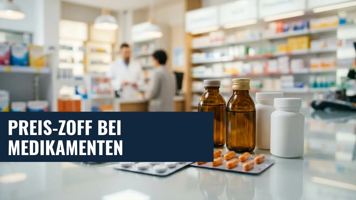 Medikamentenpreise 2026: Pharma-Verband kritisiert Kassen-Panikmache