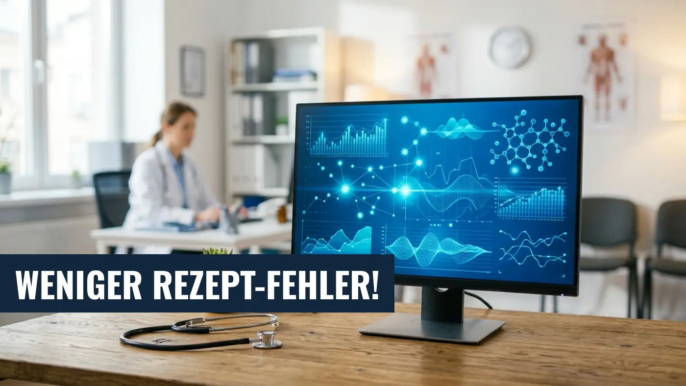 Weniger Fehler bei Heilmittelverordnungen durch zertifizierte Praxis-IT