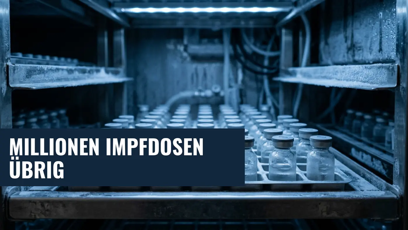 7,6 Millionen Corona-Impfdosen auf Lager: Was passiert damit?