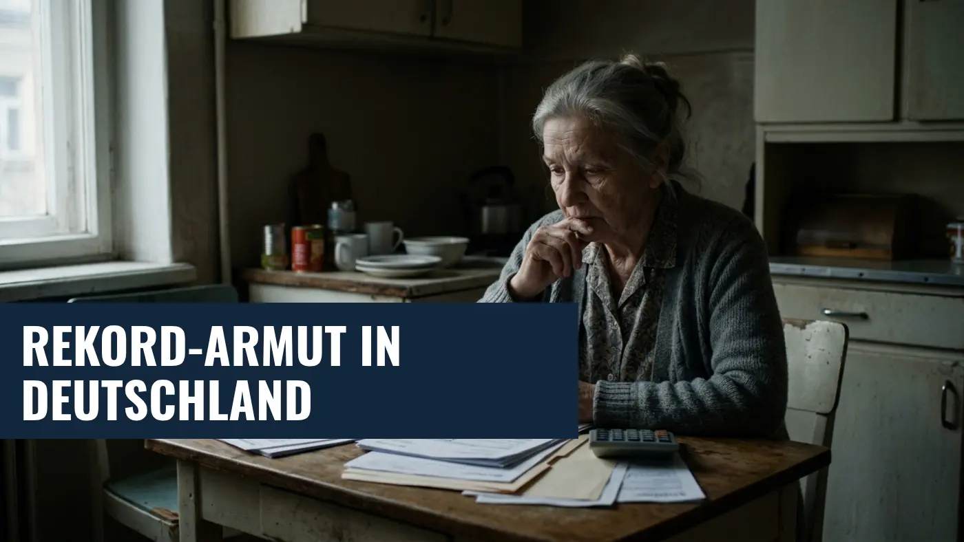 Armutsbericht 2026: Rekordwert bei Armut in Deutschland