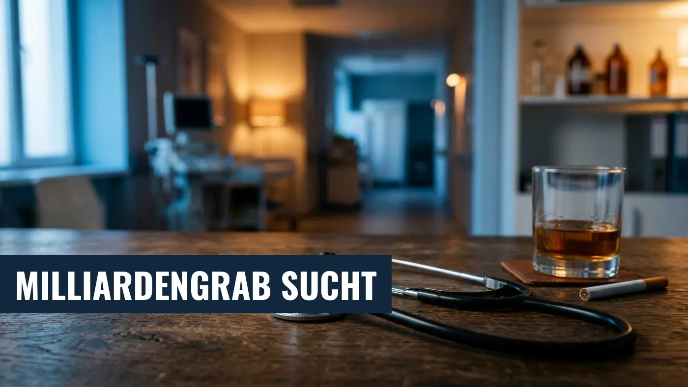 Hohe Folgekosten durch Tabak und Alkohol: Bund plant neue Maßnahmen