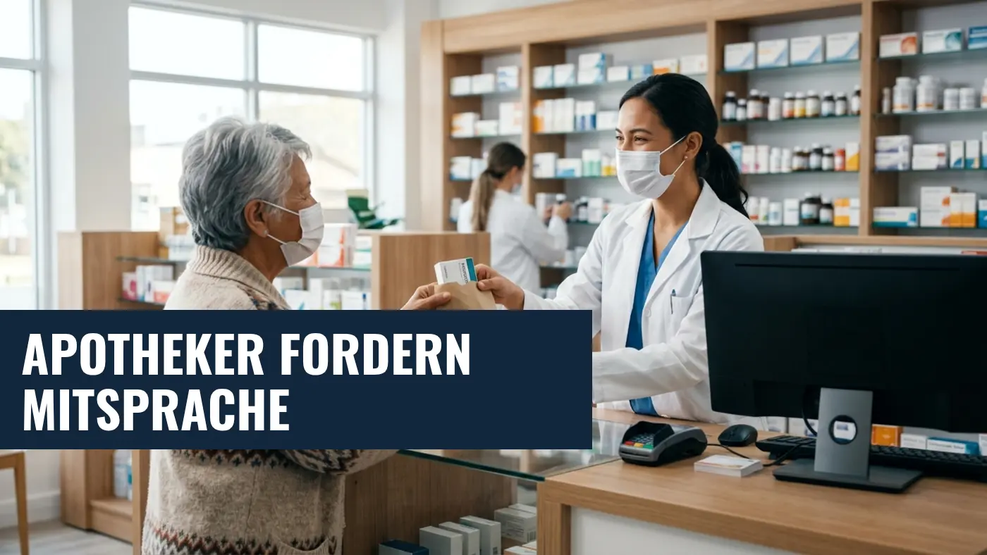 Apotheker fordern zentrale Rolle bei Arzneimittelversorgung | PflegeHelfer24