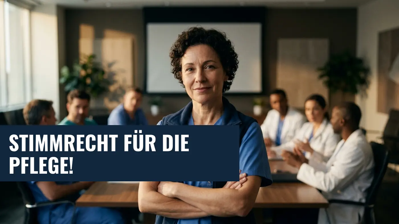 DBfK fordert Stimmrecht für die Pflege im G-BA | PflegeHelfer24