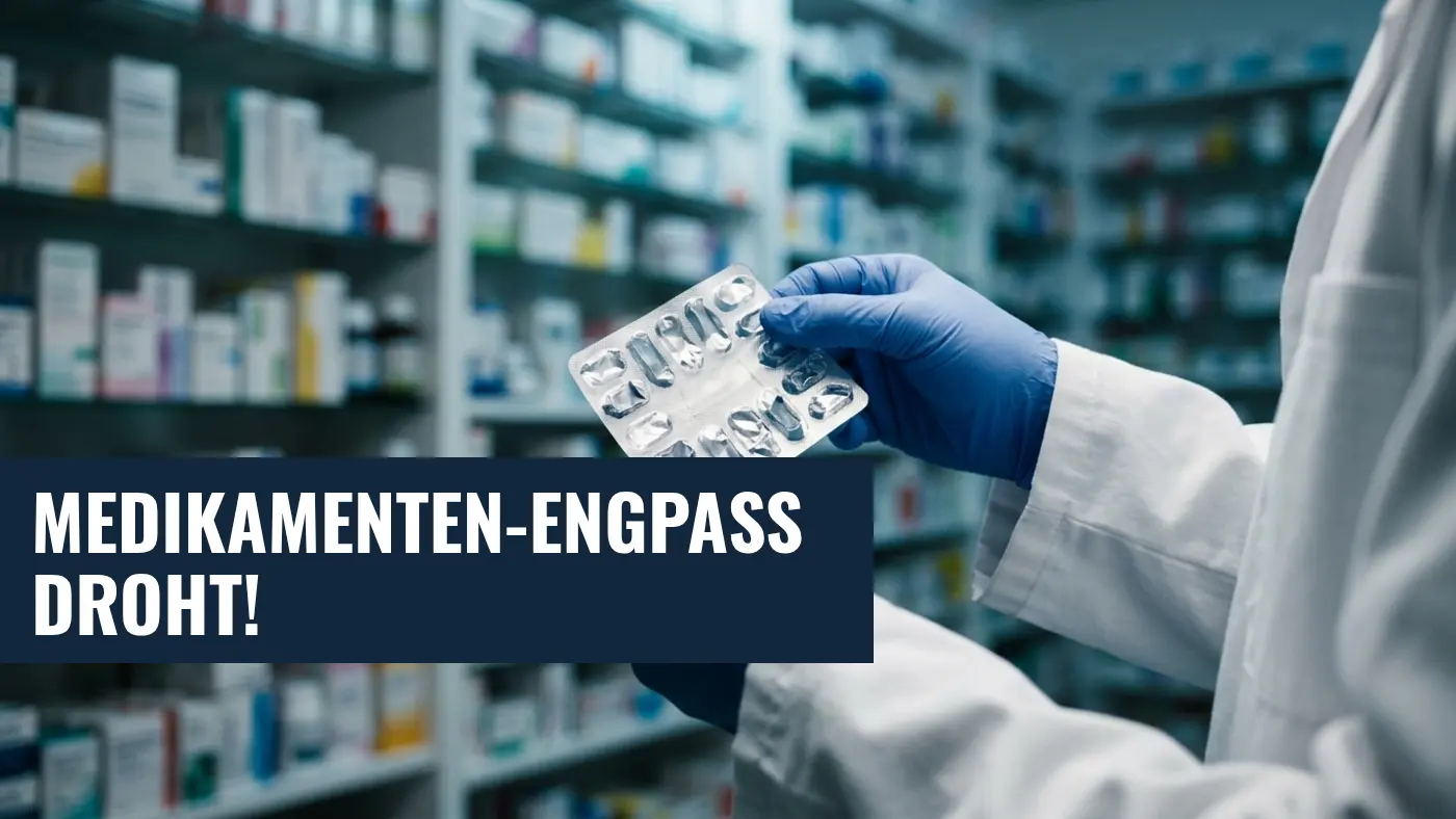 Drohender Medikamenten-Engpass: Krisen belasten Pharmabranche