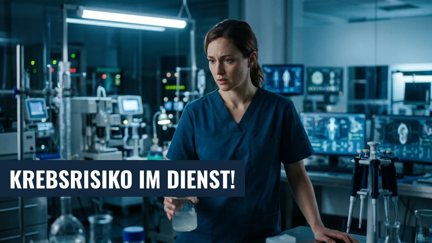 Krebsrisiko in Pflege & Medizin: 30 % der Beschäftigten gefährdet