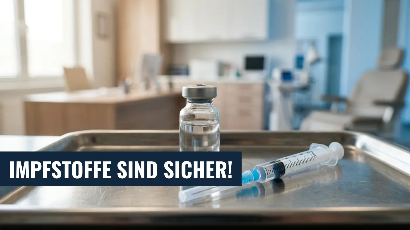 Aluminium in Impfstoffen: Studie widerlegt Langzeitschäden