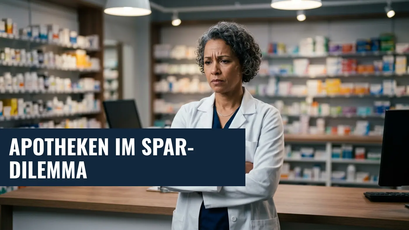 Apotheken-Reform 2026: ABDA kritisiert Spargesetz der Regierung