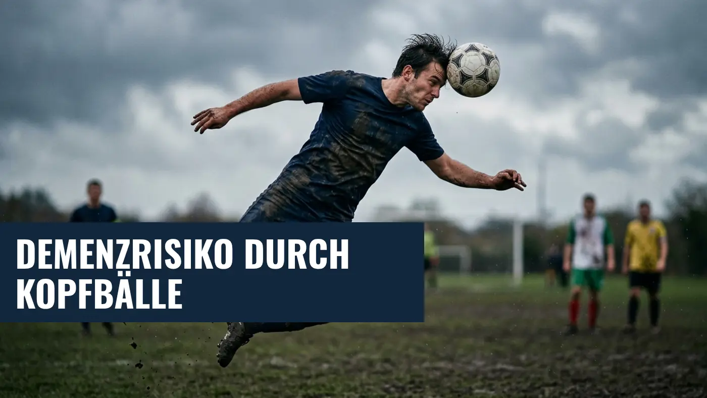 Demenz-Risiko Kopfball: Studie warnt Amateurfußballer vor Hirnschäden
