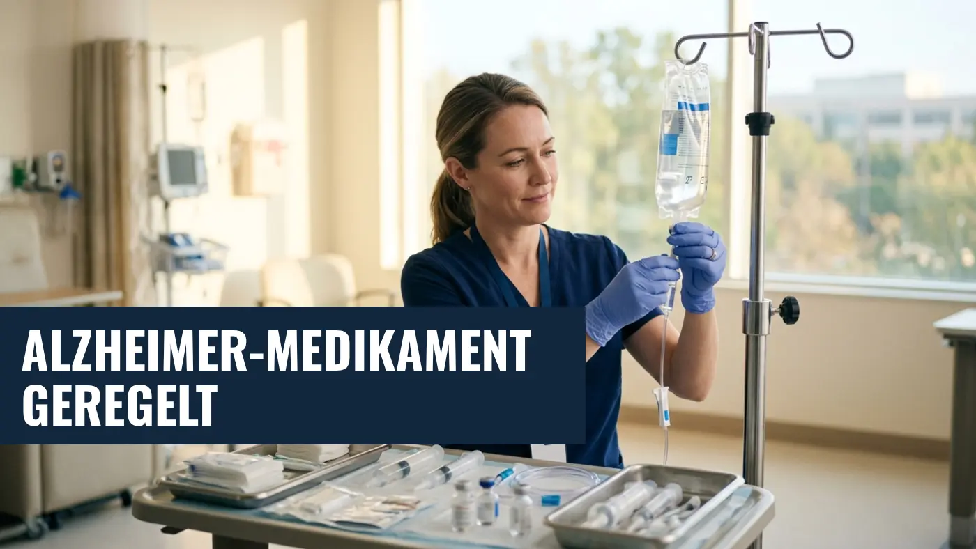 Vergütung für Alzheimer-Medikament Donanemab (Kisunla) geregelt