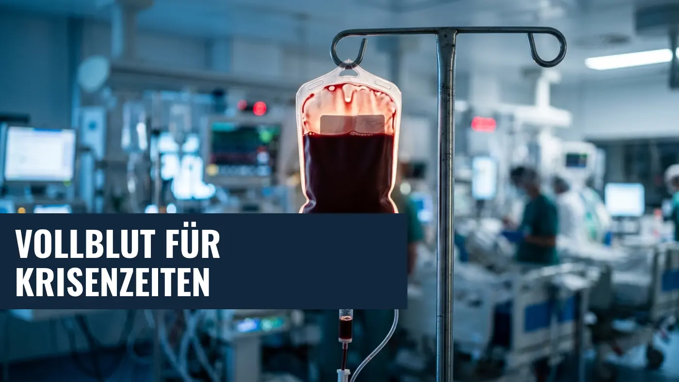 Krisenresilienz: DIVI fordert Vollblut-Transfusionen | PflegeHelfer24