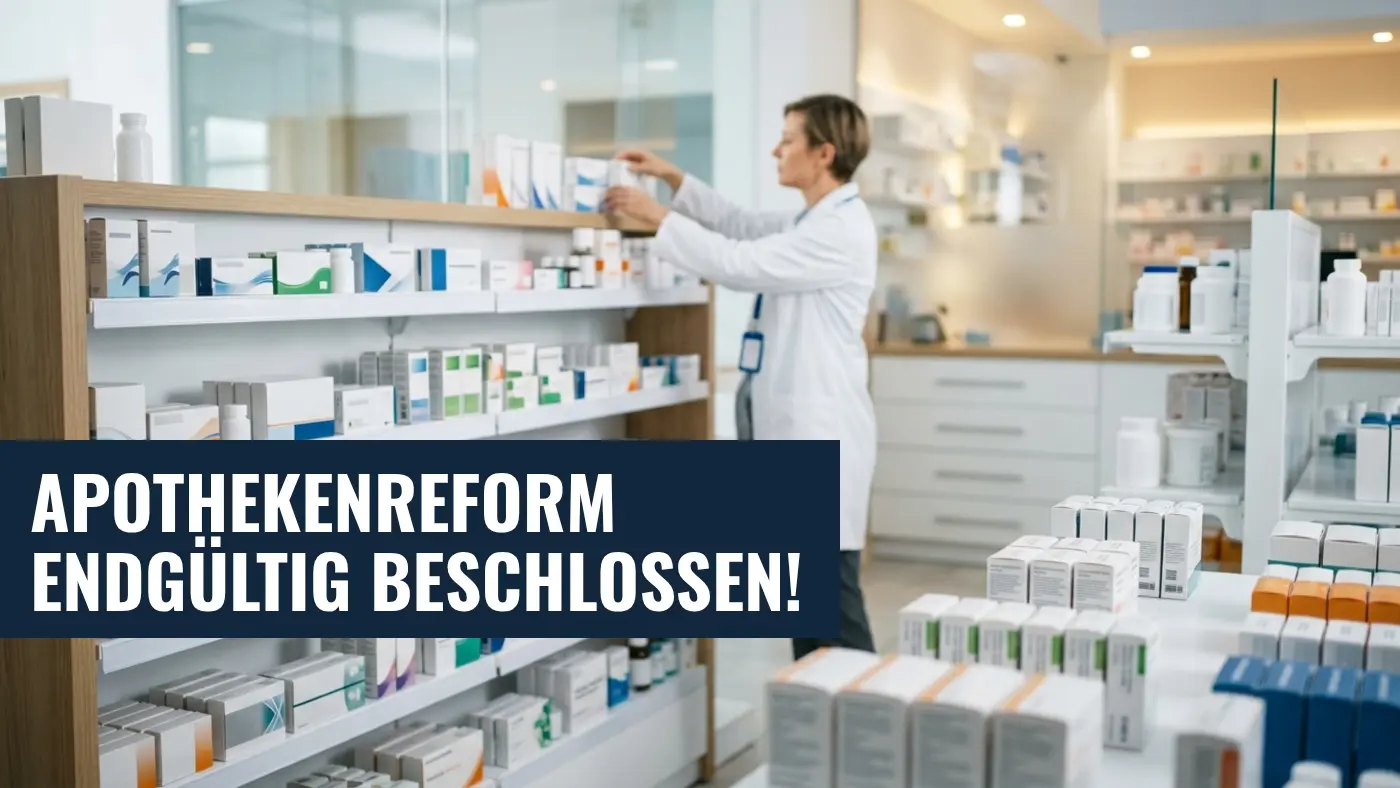 Apothekenreform 2026 beschlossen: Alle Änderungen durch das ApoVWG
