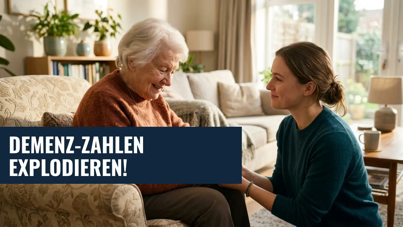 AOK-Prognose 2060: 2,1 Millionen Demenzkranke & Pflege-Kollaps