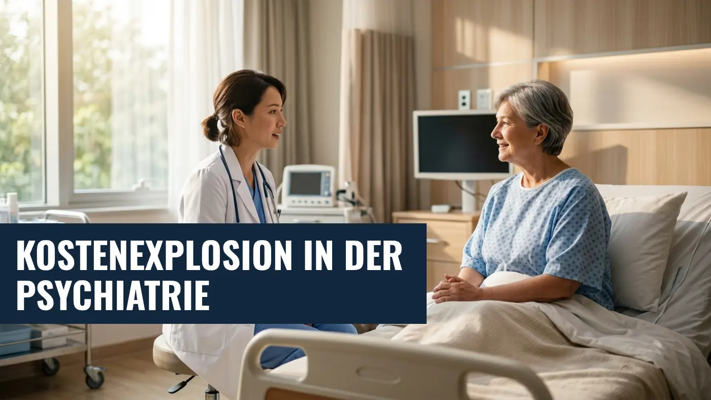 Kostenexplosion in der Psychiatrie: Ausgaben steigen massiv an