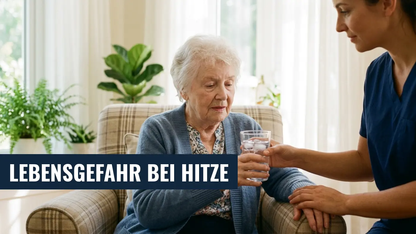 Hitzeschutz bei Demenz: So schützen Sie Ihre Angehörigen im Sommer