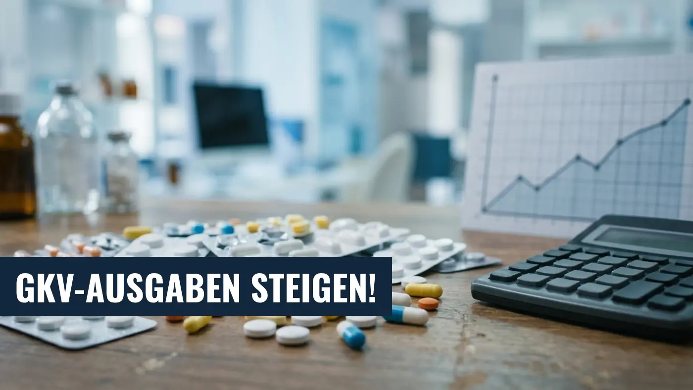 GKV-Arzneimittelausgaben 2026: Kosten für Medikamente steigen um 3,6 Prozent