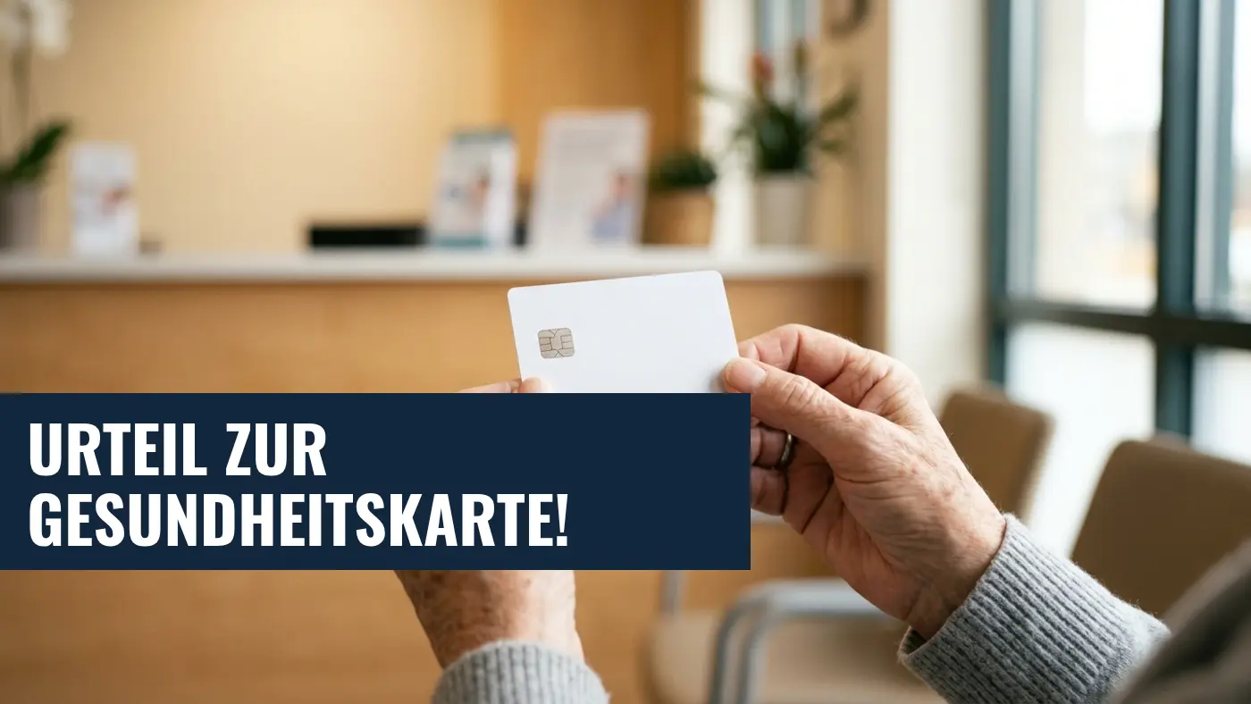 Urteil: Krankenkassen dürfen eGK bei Zahlungsverzug nicht sperren