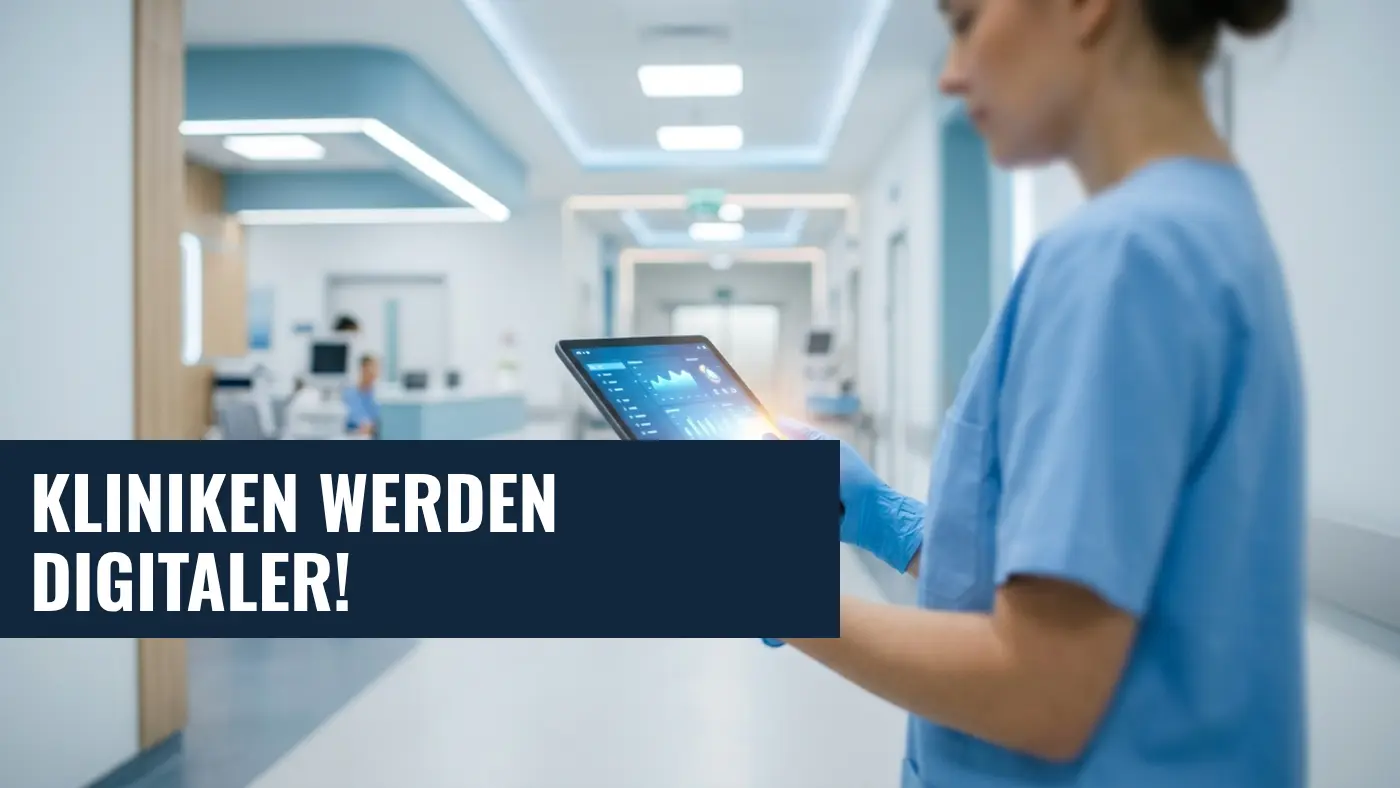 Digitalisierung im Krankenhaus 2026: Kliniken erreichen 55 Punkte
