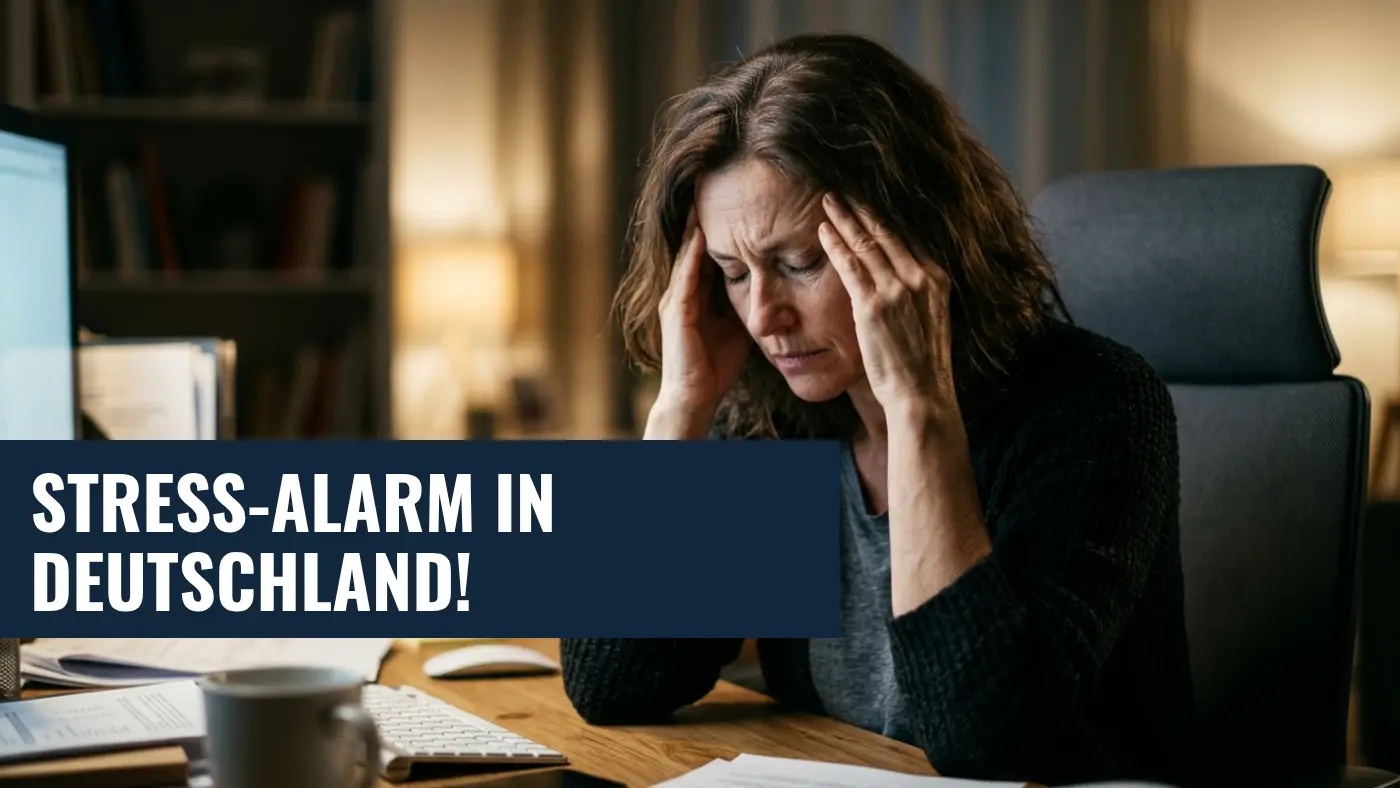 RKI-Studie: 20 Prozent der Deutschen sind stark stressbelastet