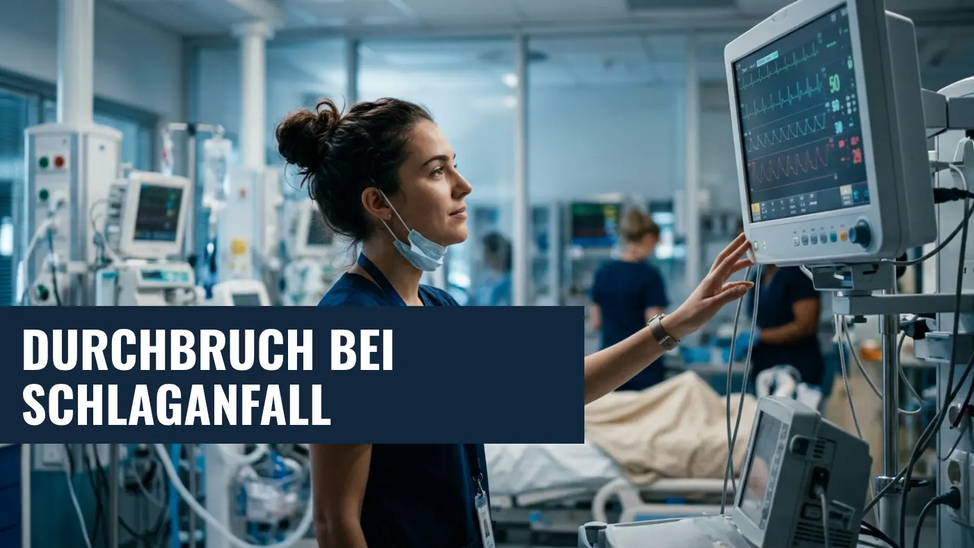 Schlaganfall: Thrombektomie bei mittleren Hirnarterien erfolgreich
