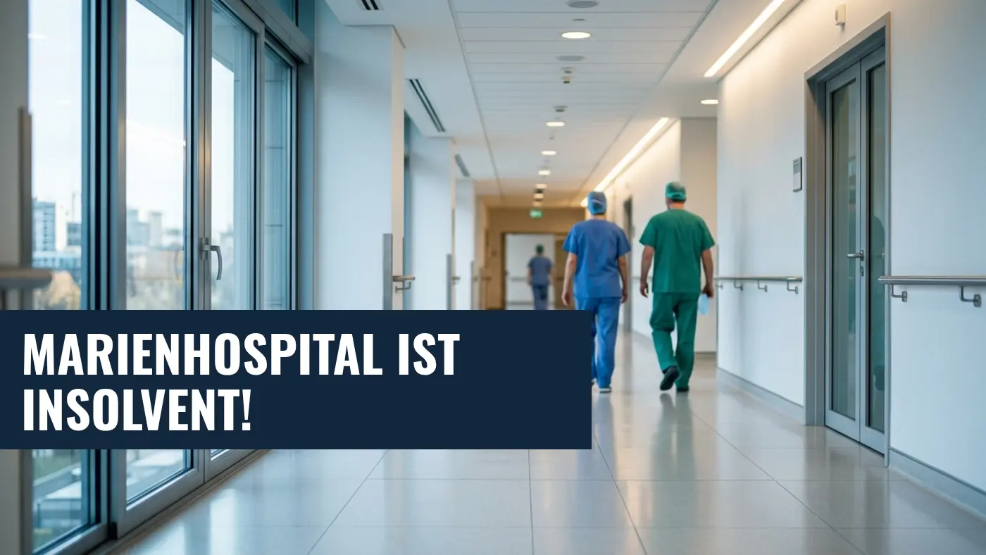 Marienhospital Stuttgart: Insolvenz in Eigenverwaltung angemeldet