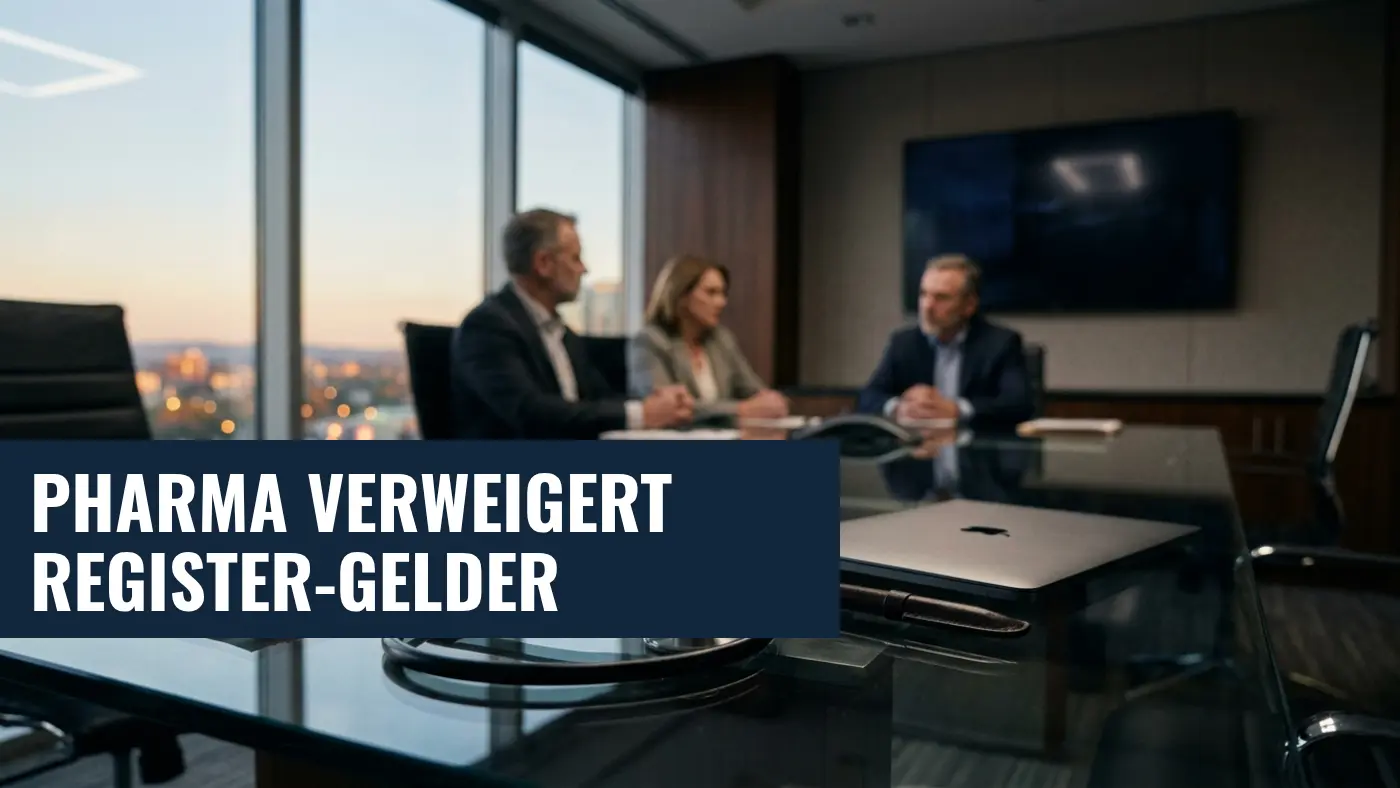 Medizinische Register in Gefahr: Pharmaindustrie verweigert Finanzierung