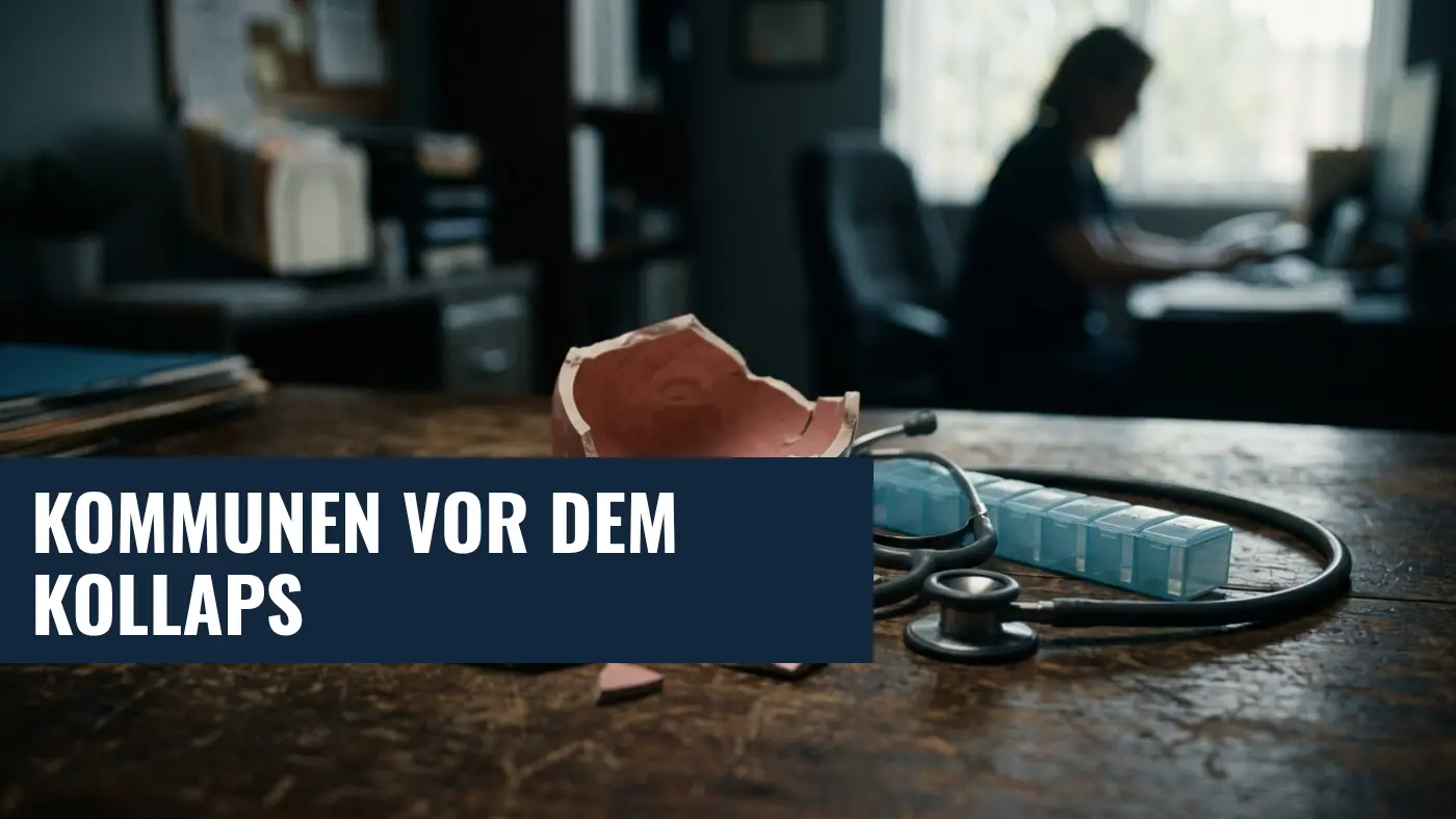 Kommunen-Defizit 2025: 32 Milliarden Euro Schulden belasten Pflege & Soziales