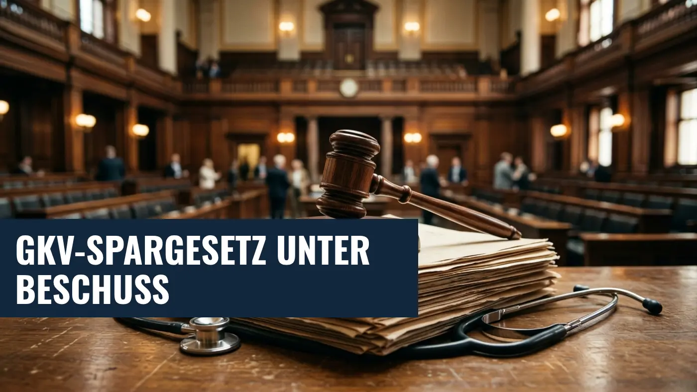 GKV-Spargesetz: Brandenburgs Landtag fordert Stopp der Kürzungen