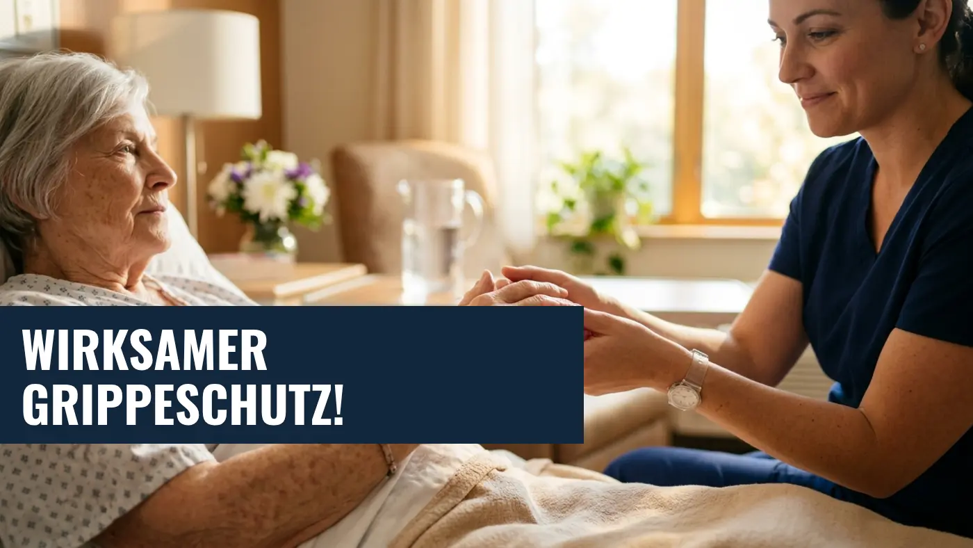 Grippe-Impfstoff 2025/26: Wirkung trotz Antigendrift | PflegeHelfer24