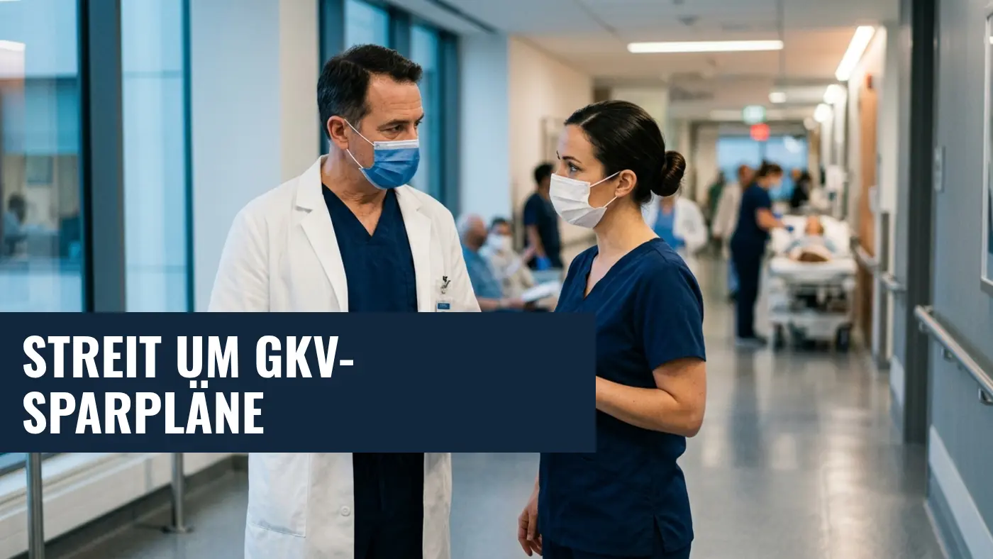GKV-Sparpläne: Warken kritisiert fehlende Lösungen im Gesundheitswesen