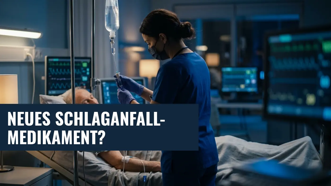 Schlaganfall: Verbessert das Herzmedikament Tirofiban die Heilung?
