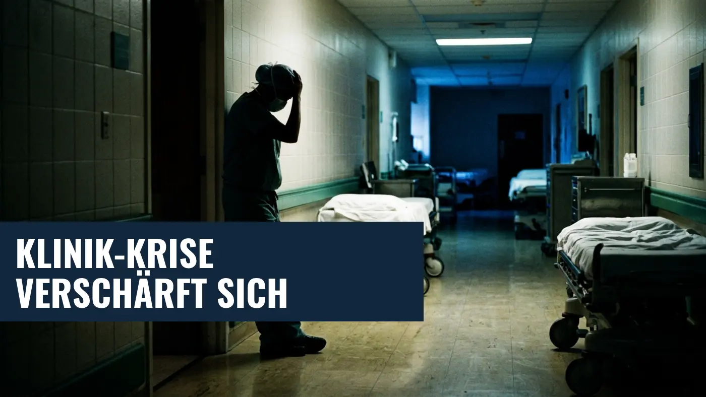 Krankenhaus Rating Report 2026: 51 Prozent der Kliniken in den roten Zahlen