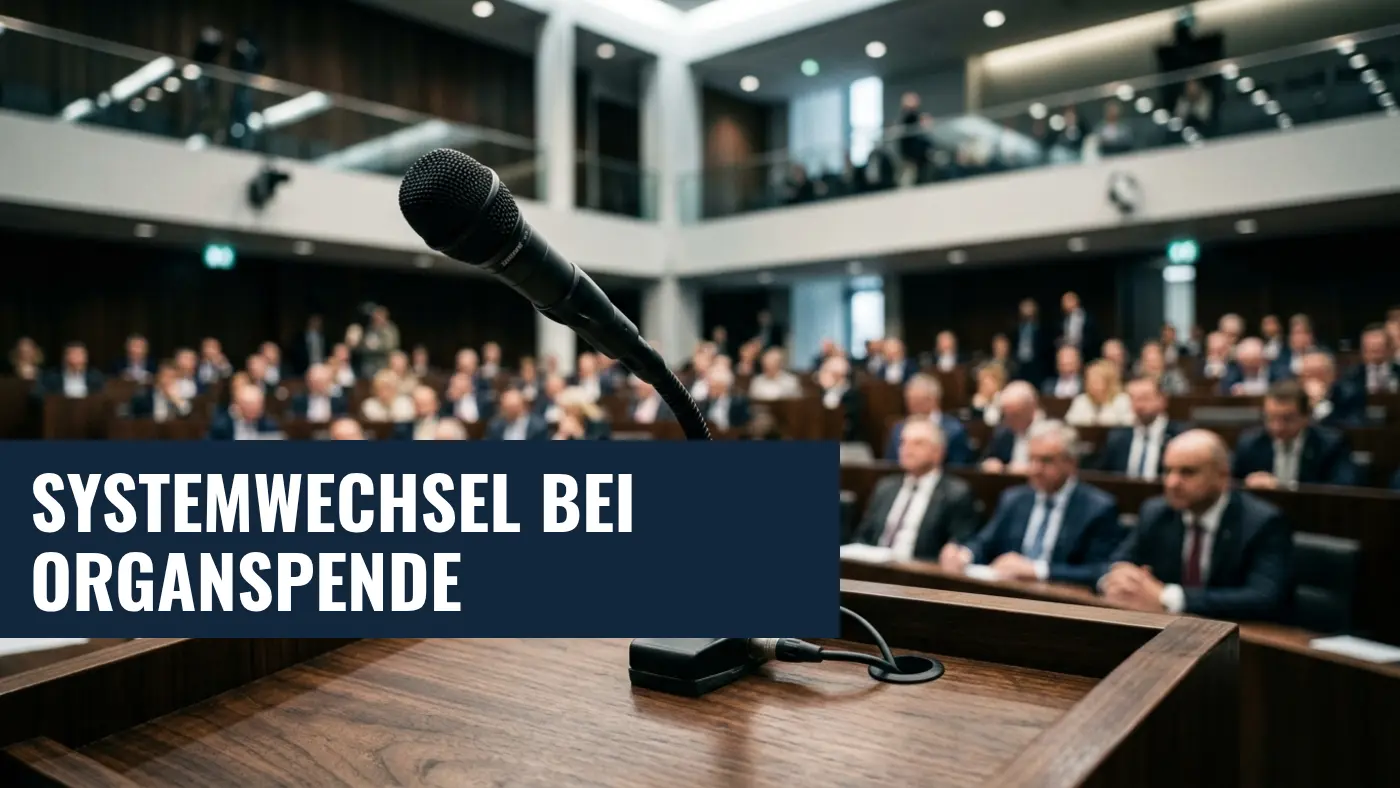 Organspende: Bundestag debattiert über Systemwechsel und Widerspruchsregelung