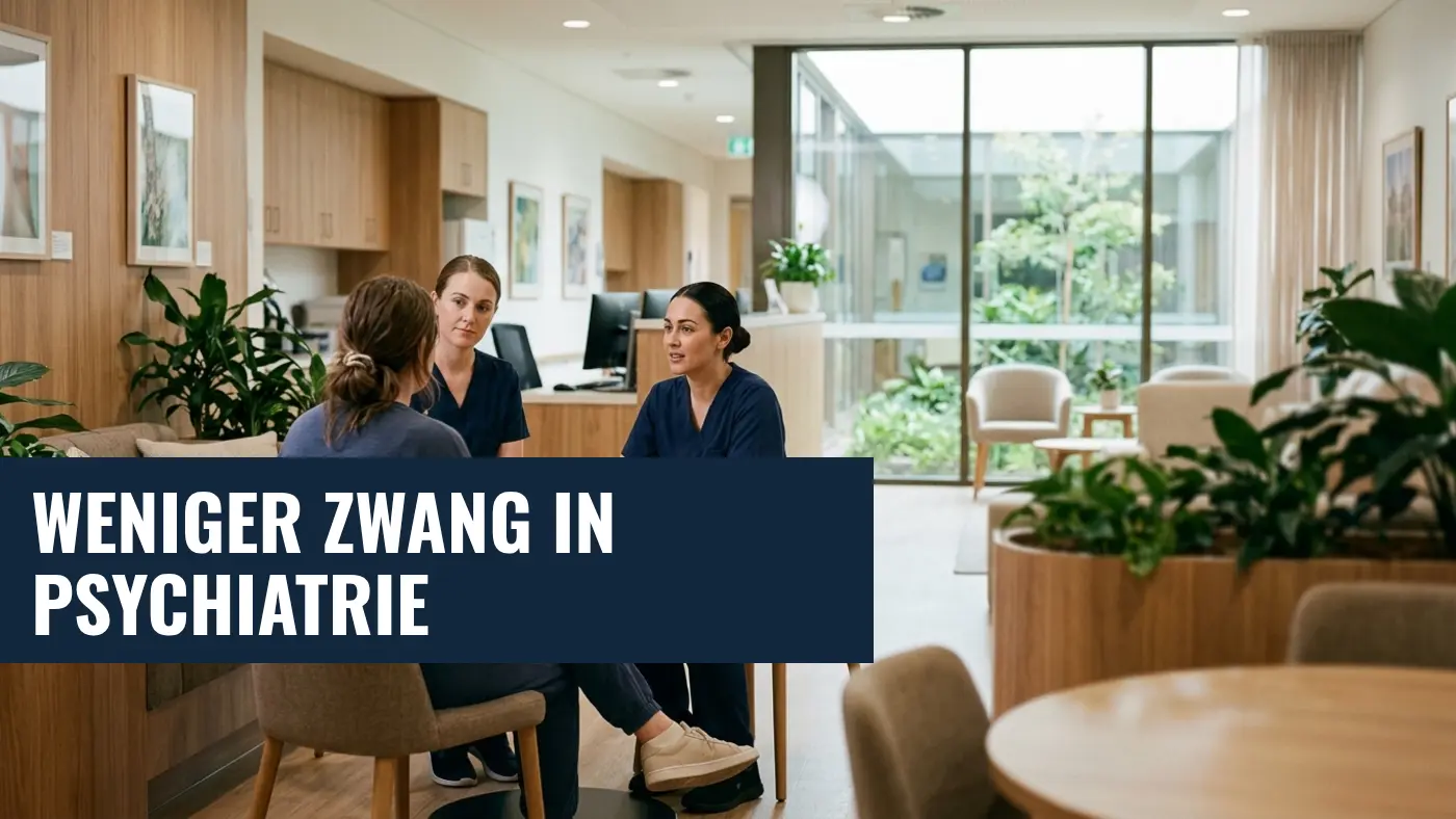 Aktualisierte S3-Leitlinie: Vermeidung von Zwang in der Psychiatrie