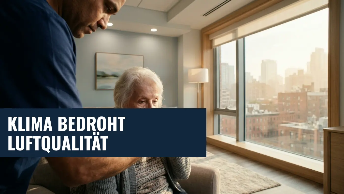 Hitzewellen & Waldbrände: Klima bedroht Luftqualität