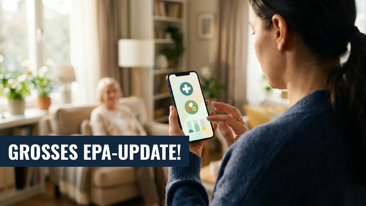 Neues ePA-Update 2026: Digitaler Medikationsplan & Push-Nachrichten