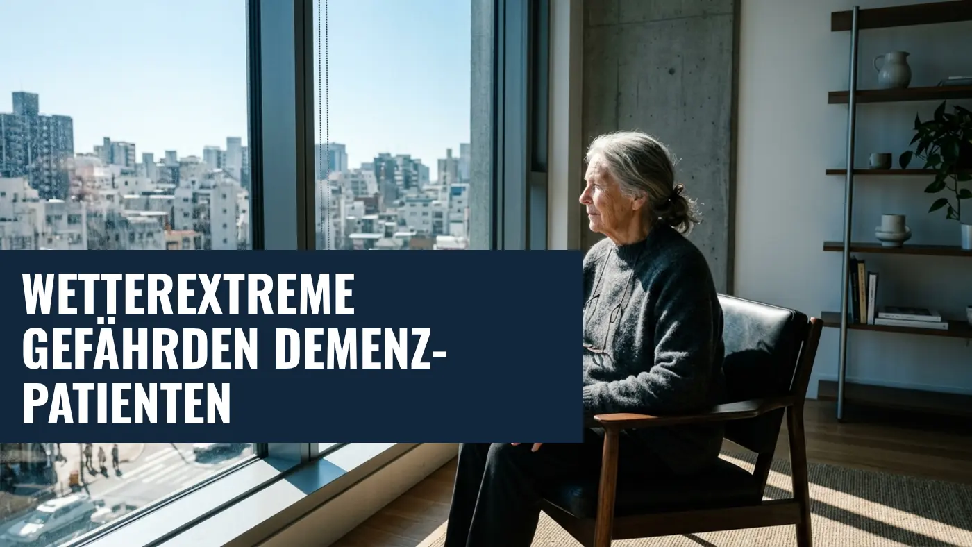 Demenz & Wetterextreme: Mehr Notfälle bei Hitze und Kälte