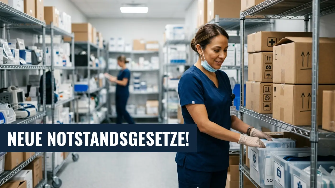 Neue Notstandsgesetze 2026: Bund plant weitreichende Eingriffsrechte