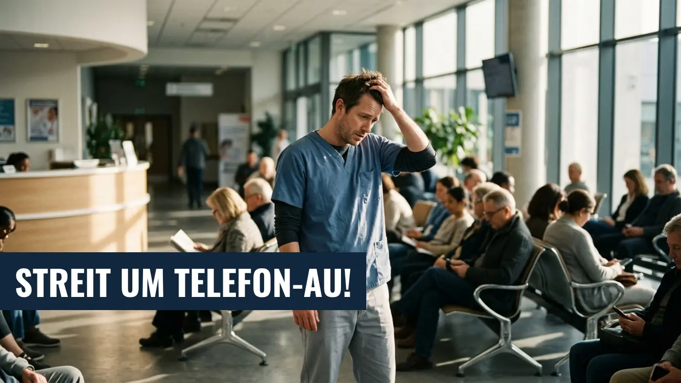 AOK warnt: Aus für Telefon-AU senkt Krankenstand nicht