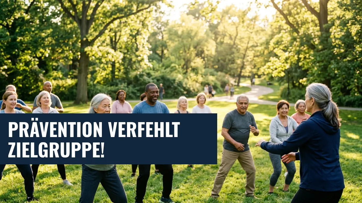 Präventionskurse wirken: Warum sozial Benachteiligte oft fehlen