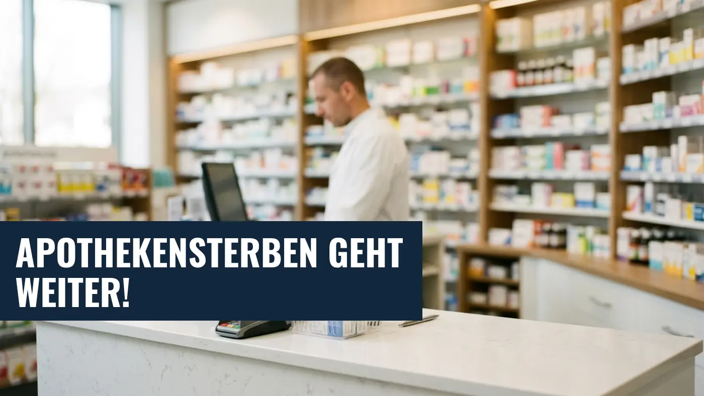 Apothekensterben 2026: 14 Schließungen in Nordrhein & neue Reform