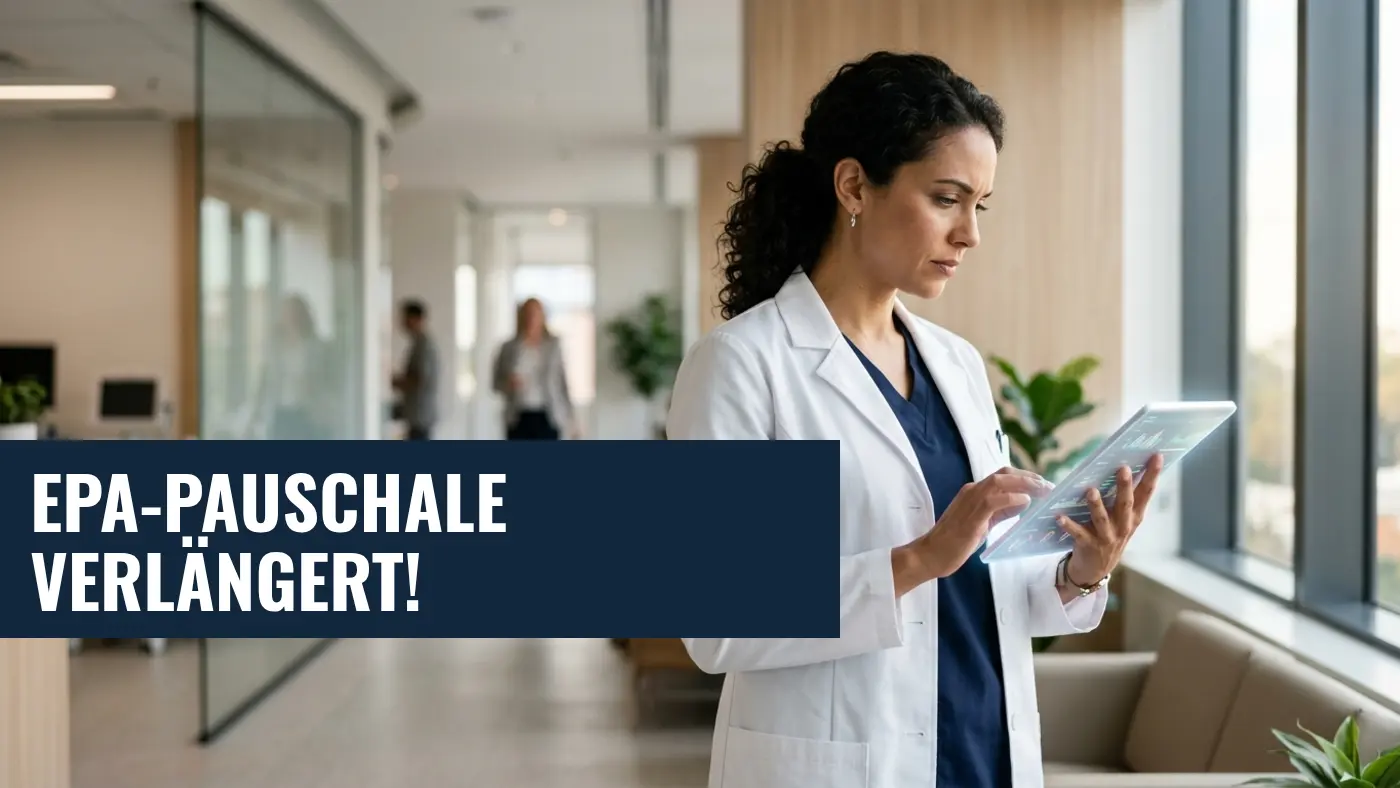 ePA-Pauschale verlängert: Letzte Frist für Arztpraxen bis Ende 2026