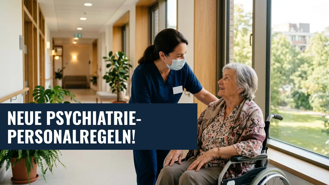 G-BA ändert Mindestpersonalvorgaben in Psychiatrie & Psychosomatik